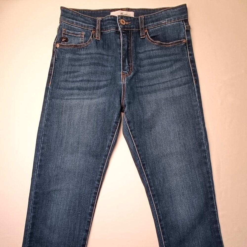 KanCan Womens High Rise Skinny Stretch Denim Jeans 4/27 Medium Wash Blue